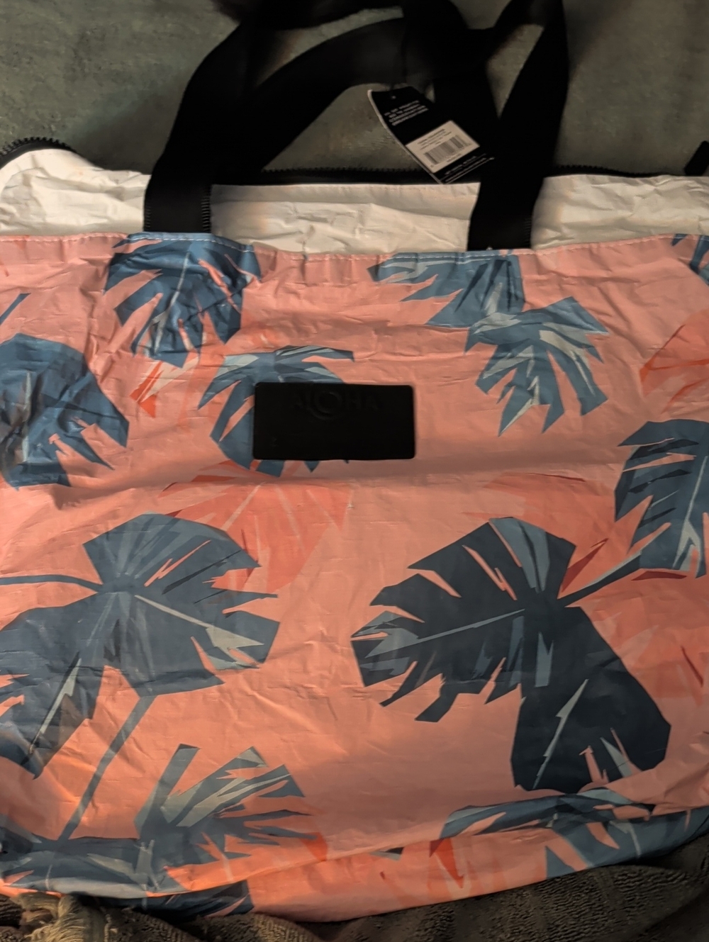 Aloha Collection Laylow Waikiko Tropical Day Tripper Bag NWT New Beach Bag